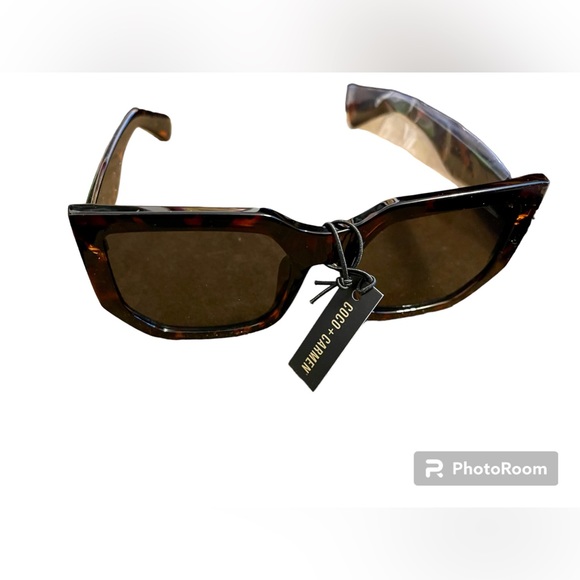 NWT Coco  + Carmen Tortishell Sunglasses - Picture 2 of 4